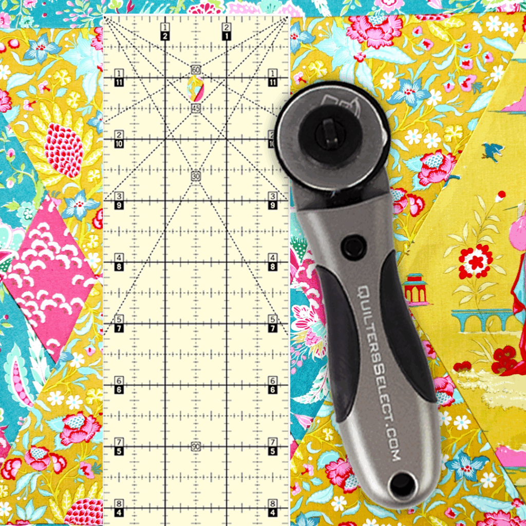 Love Sew Quilting Ruler - 6.5 X 24 Inch Acrylic Sewing Ruler For Crafting, Patchwork, And DIY Projects